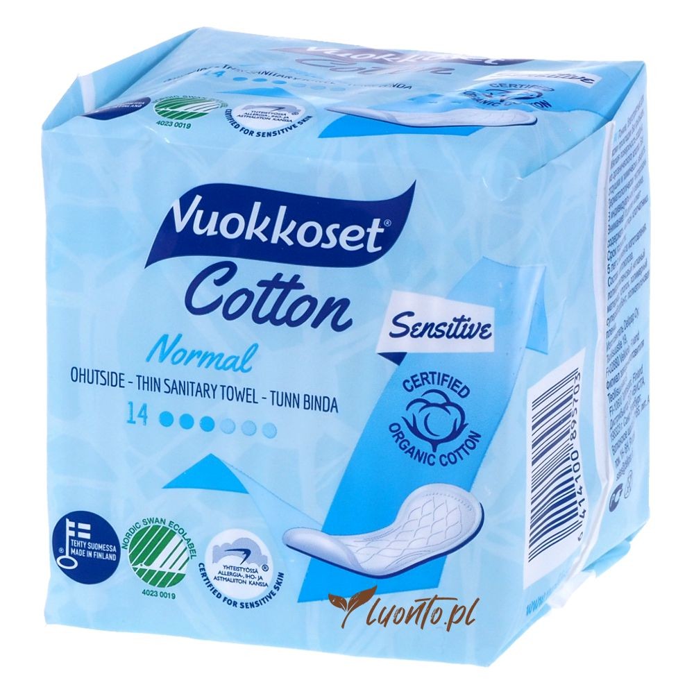 Podpaski Vuokkoset Cotton Normal 14 szt