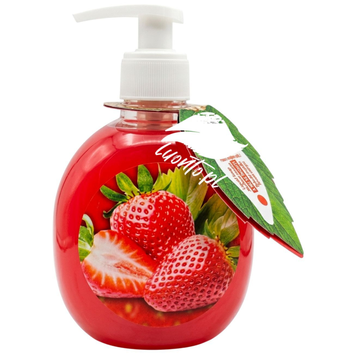 Mydło w Płynie do Rąk Lara Hygiene Truskawka 500 ml z pompką