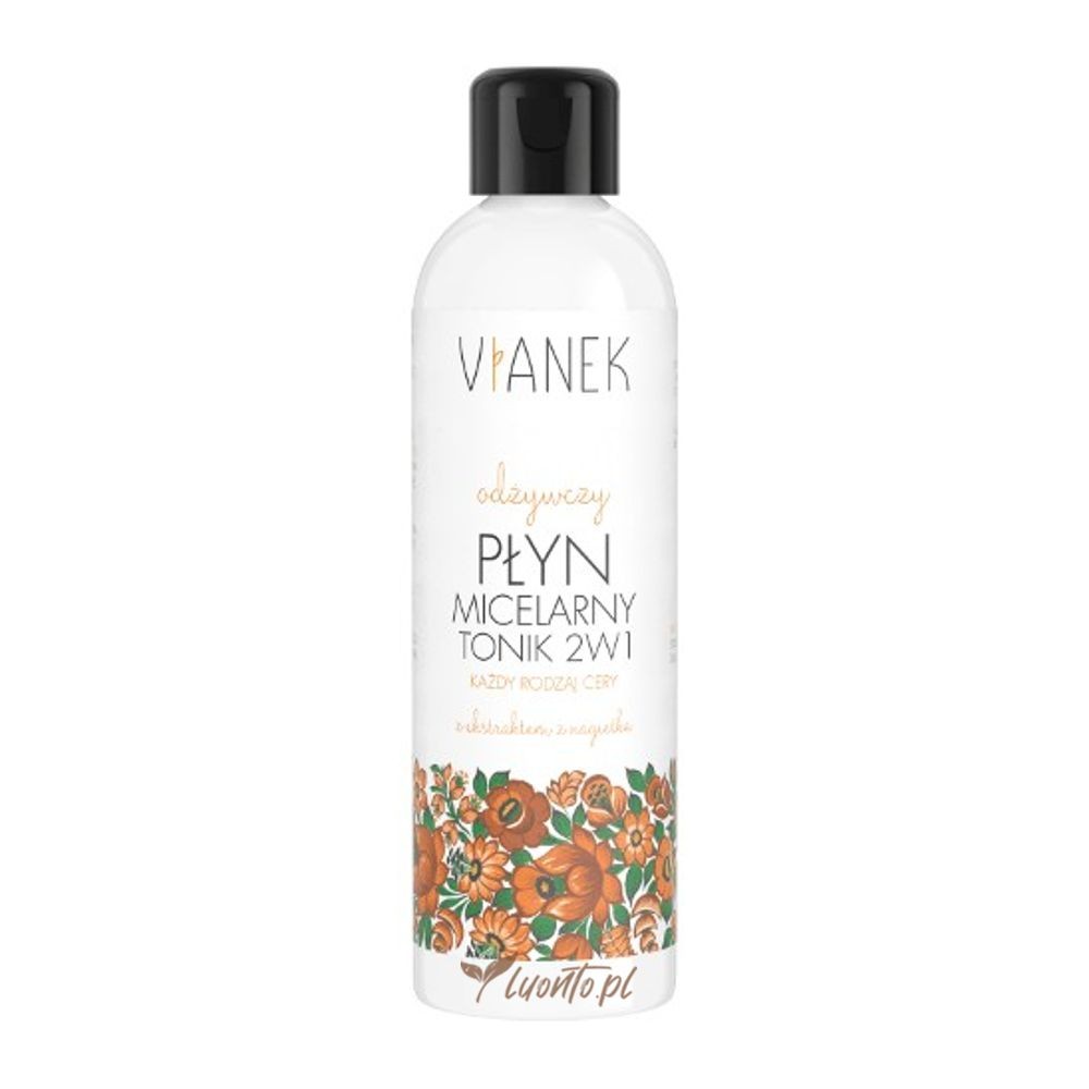 Płyn micelarny tonik 2w1 200ml Vianek