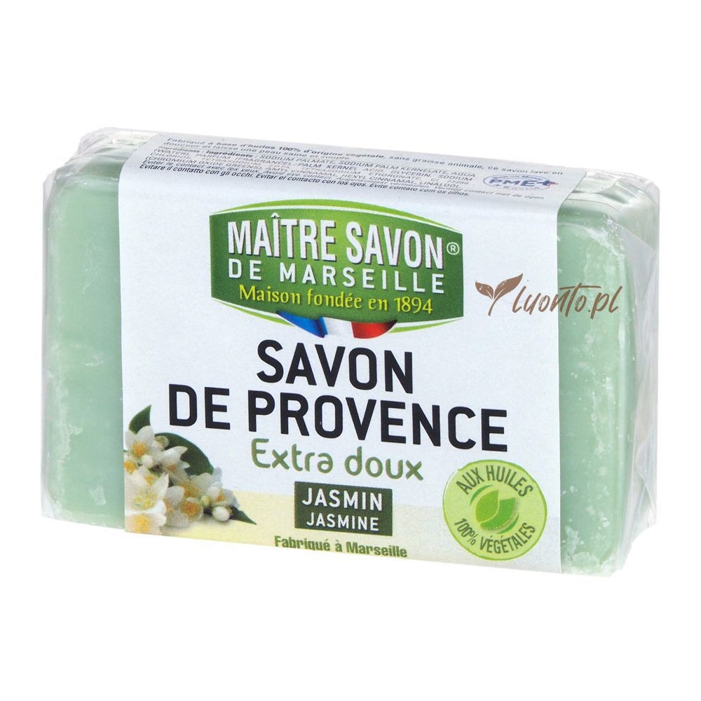 Mydło marsylskie 100g Maitre Savon - jaśmin