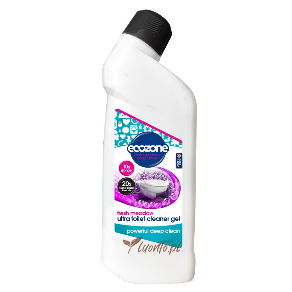 Żel do czyszczenia toalet 750 ml Ecozone - świeża łąka