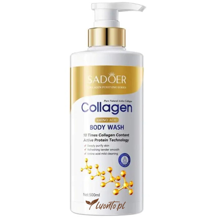 Żel pod prysznic 500 ml Sadoer Collagen
