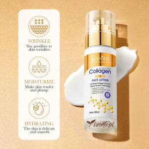 Emulsja przeciwstarzeniowa do twarzy 80 ml Sadoer Collagen