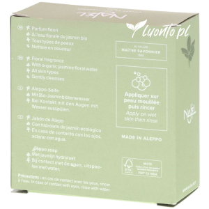 Mydło Aleppo 100g Najel jaśmin bio