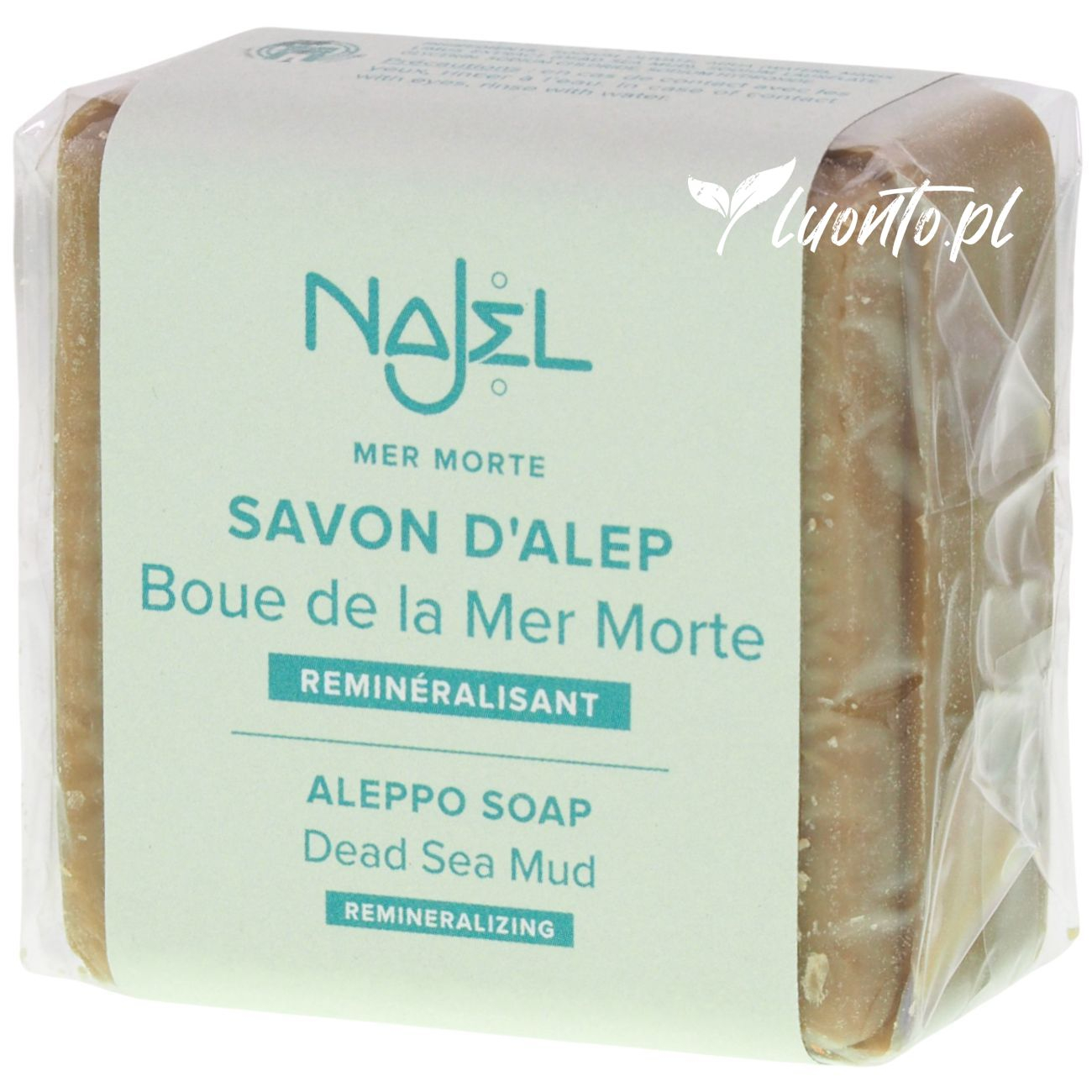 Mydło Aleppo 100g Najel z błotem z Morza Martwego