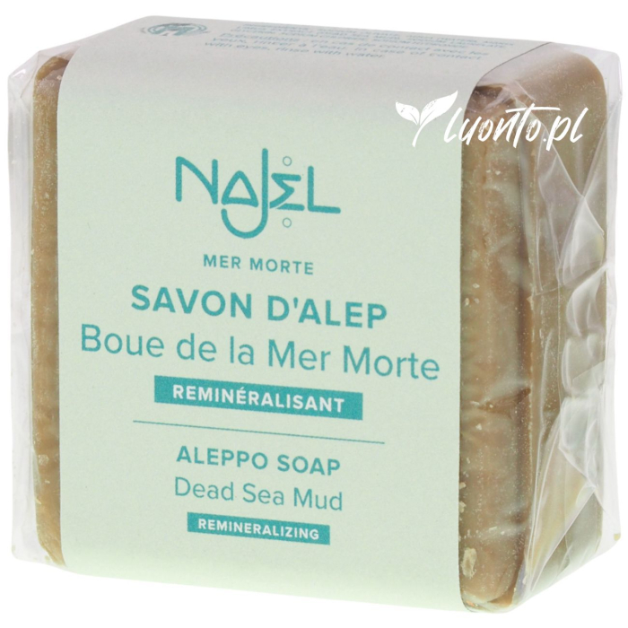 Mydło Aleppo 100g Najel z błotem z Morza Martwego