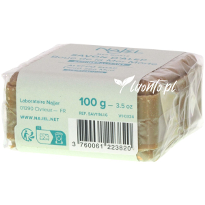 Mydło Aleppo 100g Najel z błotem z Morza Martwego