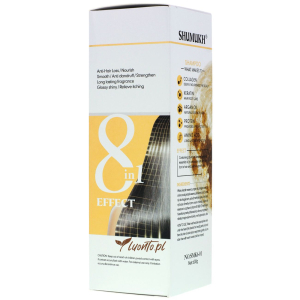 Szampon do włosów 600 g Shumukh 8w1 perfumowany, regeneracyjny biały