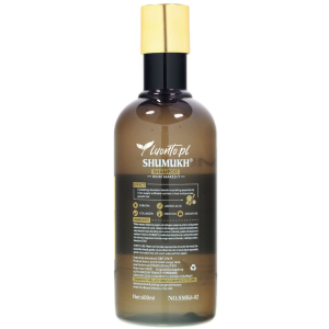 Szampon do włosów 600 g Shumukh 8w1 perfumowany, regeneracyjny czarny