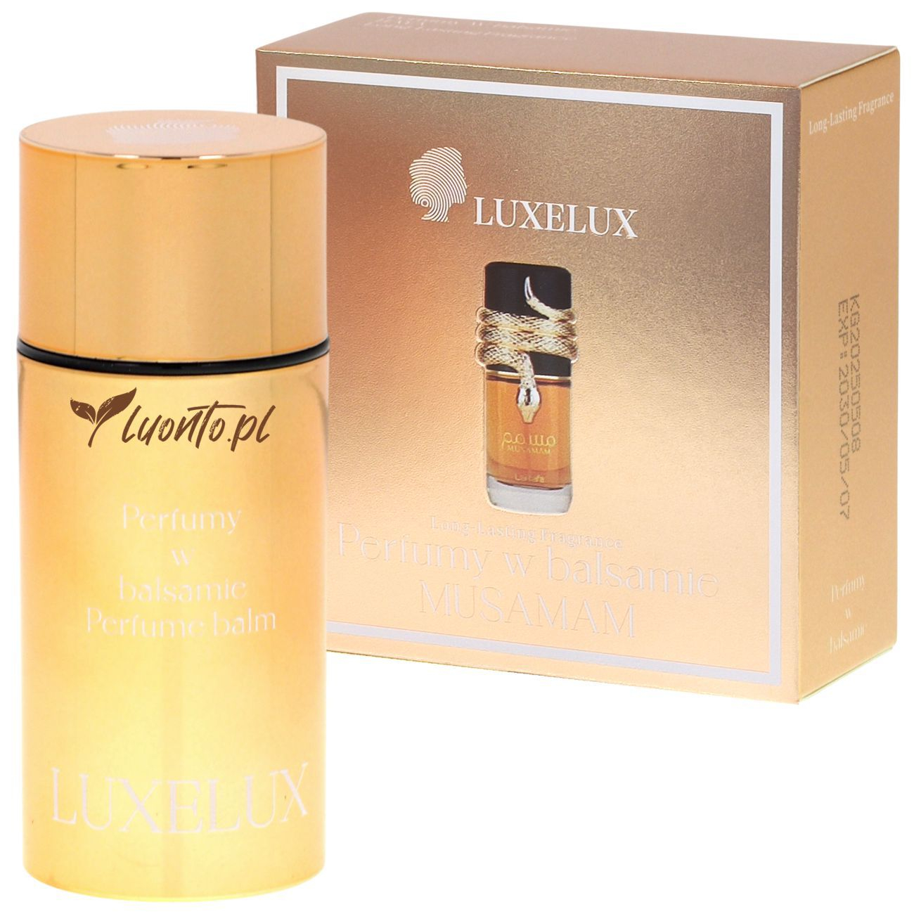 Perfumy w sztyfcie 5,8 g Luxelux Musamam