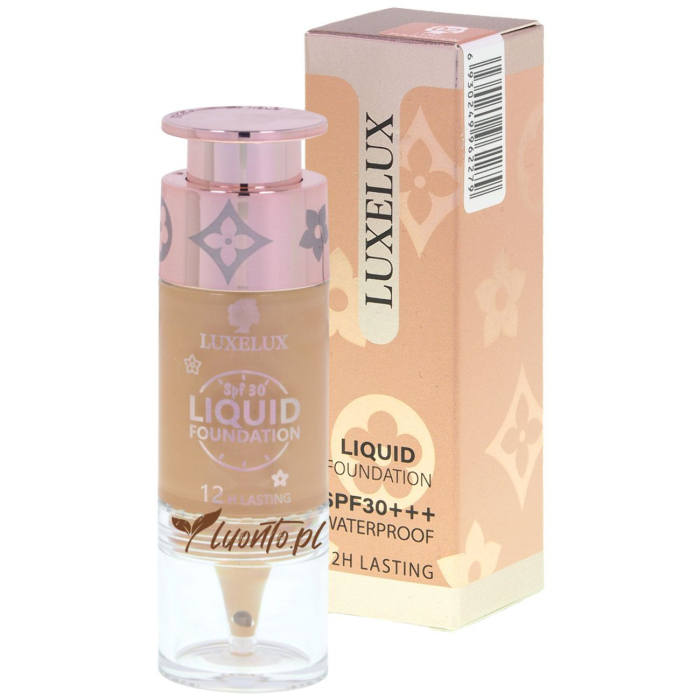 Podkład pod makijaż 7,5 ml Luxelux 03 - wodoodporny, SPF 30