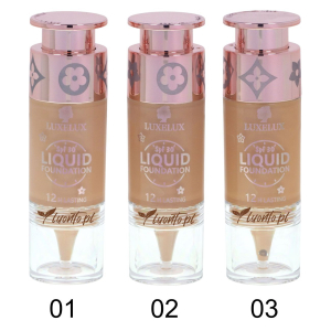 Podkład pod makijaż 7,5 ml Luxelux 03 - wodoodporny, SPF 30