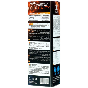 Krem łagodzący bóle reumatyczne 150 ml Huda Beauty