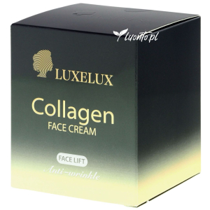 Krem przeciwzmarszczkowy do twarzy 45 g Luxelux kolagen