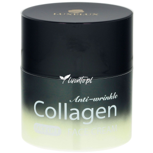 Krem przeciwzmarszczkowy do twarzy 45 g Luxelux kolagen