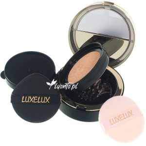 Korektor, podkład BB Cushion i puder 3w1 Luxelux 02