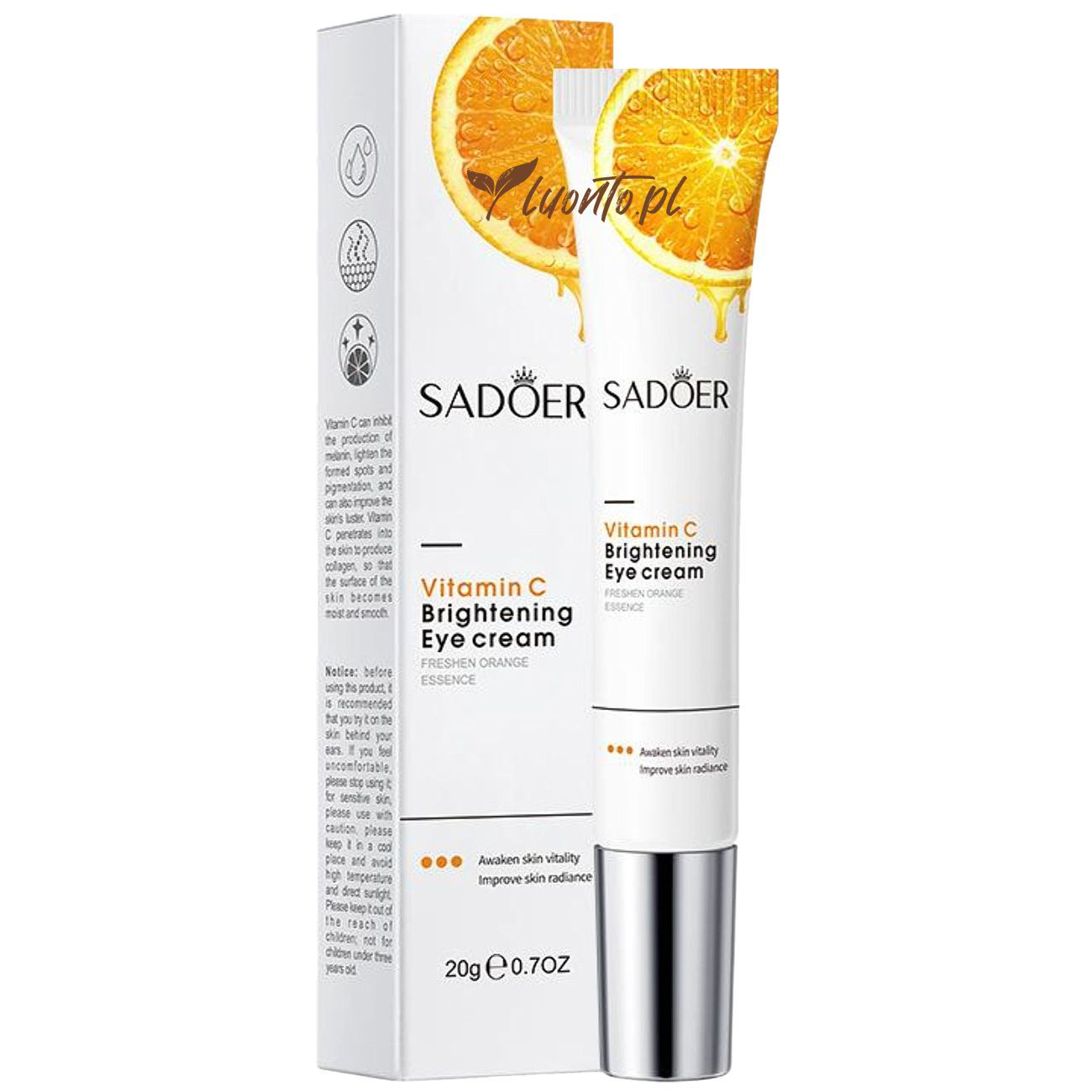 Krem pod oczy 20 g Sadoer Vitamin C rozjaśniający