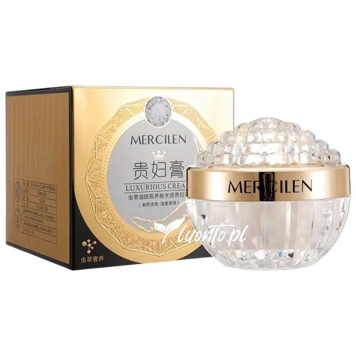 Krem do twarzy 50 g Mercilen rozświetlający