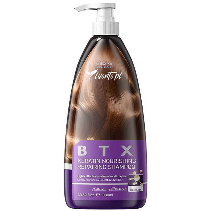 Szampon do włosów 1000 ml Kormesic odżywczy, odbudowujący