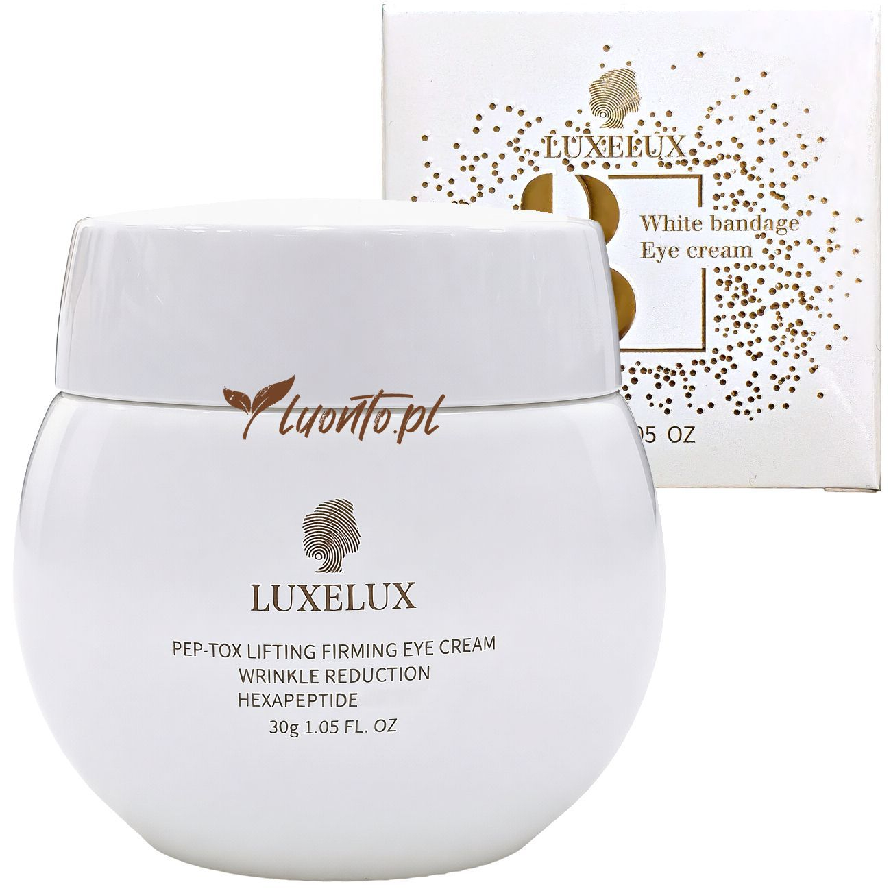 Krem pod oczy 30 ml Luxelux Biały Bandaż