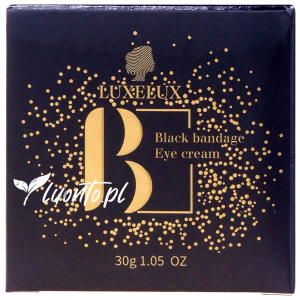 Krem pod oczy 30 ml Luxelux Czarny Bandaż