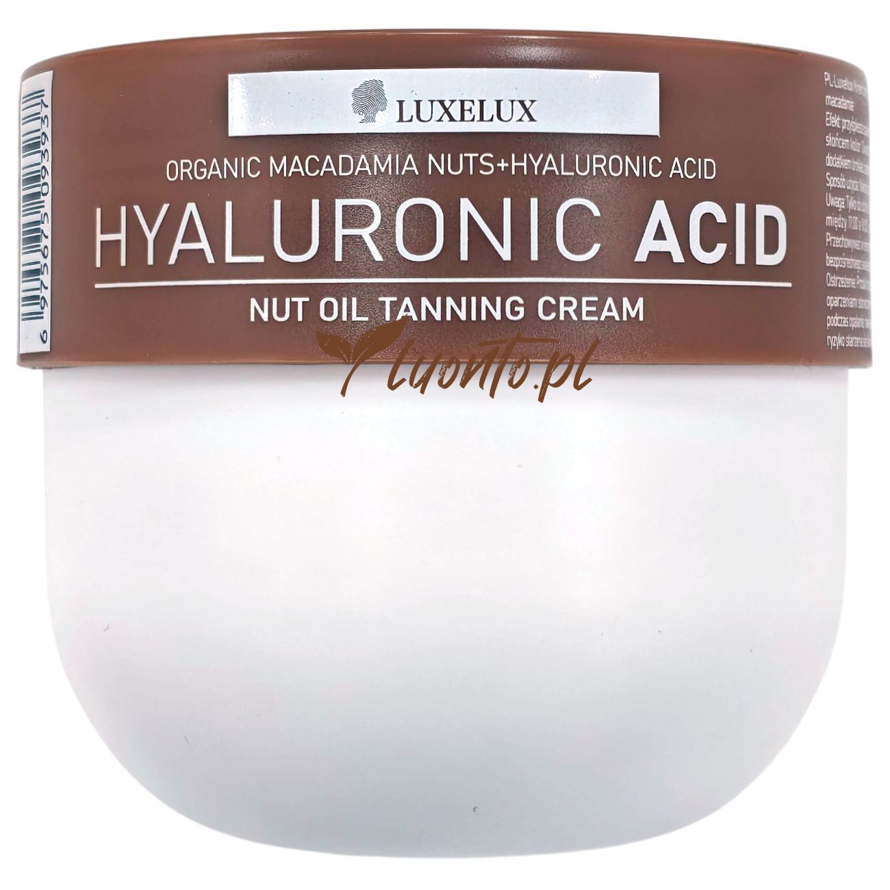 Krem przyśpieszający opalanie z kwasem hialuronowym 280 g Luxelux