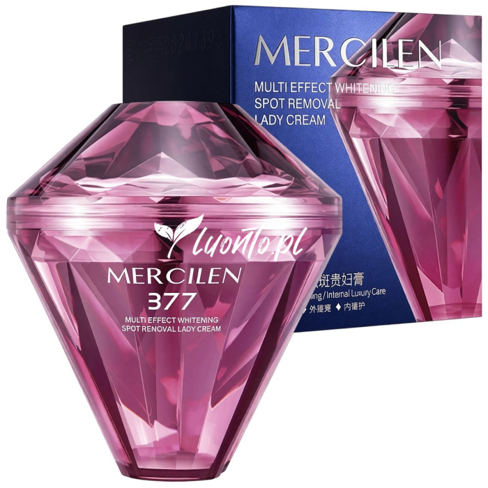 Krem do twarzy rozjaśniający 50 g Mercilen niacynamid, witamina C