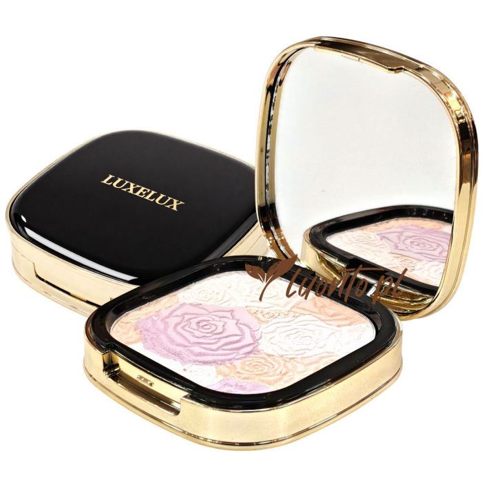 Puder miękki w kamieniu trójkolorowy 8 g Luxelux 02