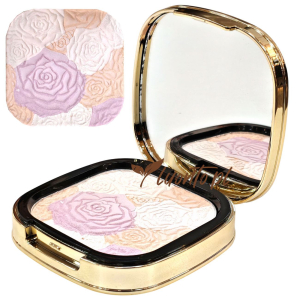 Puder miękki w kamieniu trójkolorowy 8 g Luxelux 02