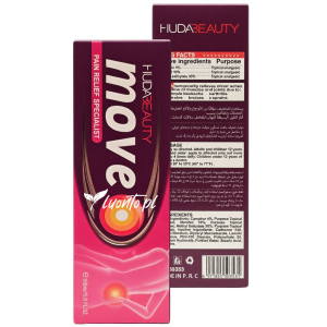 Krem przeciwbólowy 150 ml Huda Beauty Move