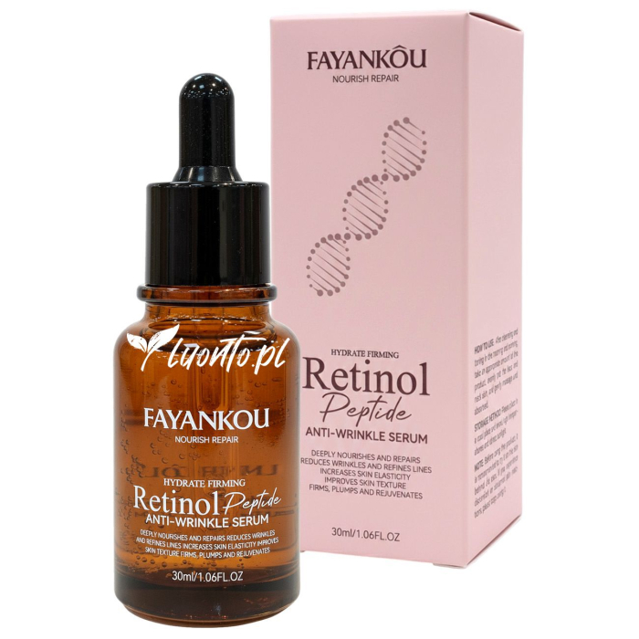 Serum przeciwzmarszczkowe 30 ml Fayankou Retinol, Peptyd