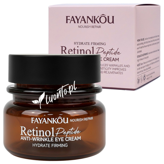 Krem przeciwzmarszczkowy pod oczy 30 g Fayankou Retinol, Peptyd