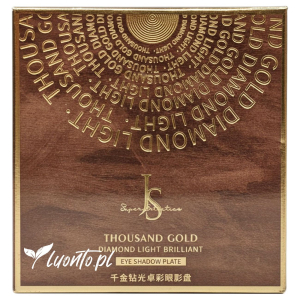 Paleta cieni 9 kolorów 13 g Josur Thousand Gold 01