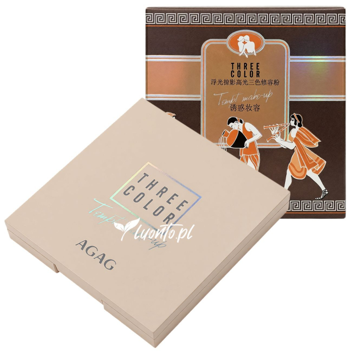 Paleta do konturowania 3w1 12 g Agag Ivory