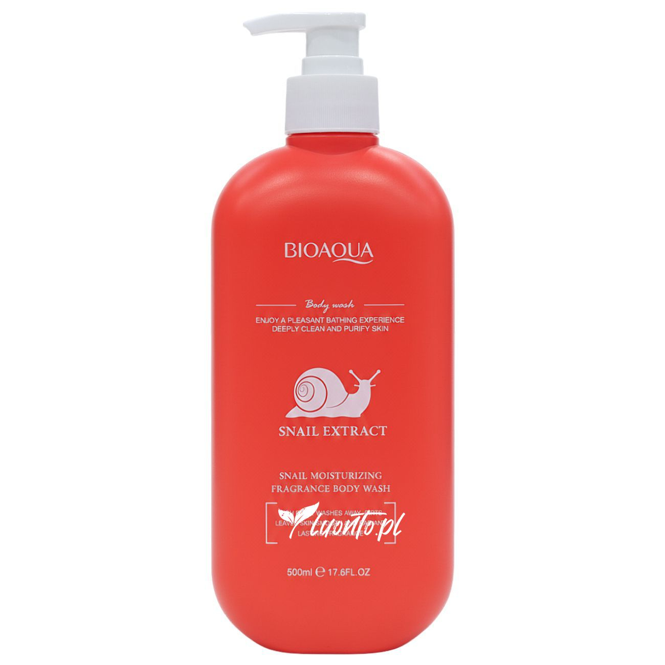 Żel pod prysznic 500 ml Bioaqua ekstrakt śluzu ślimaka