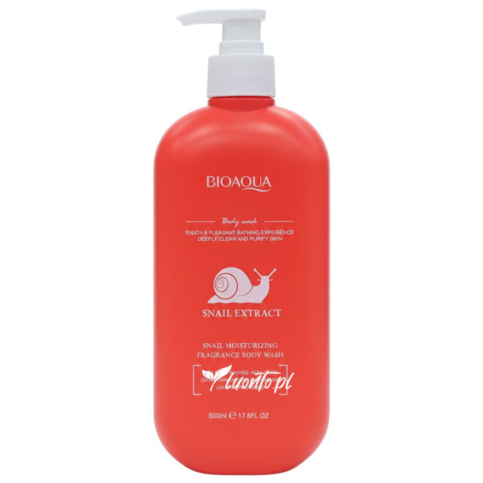 Żel pod prysznic 500 ml Bioaqua ekstrakt śluzu ślimaka