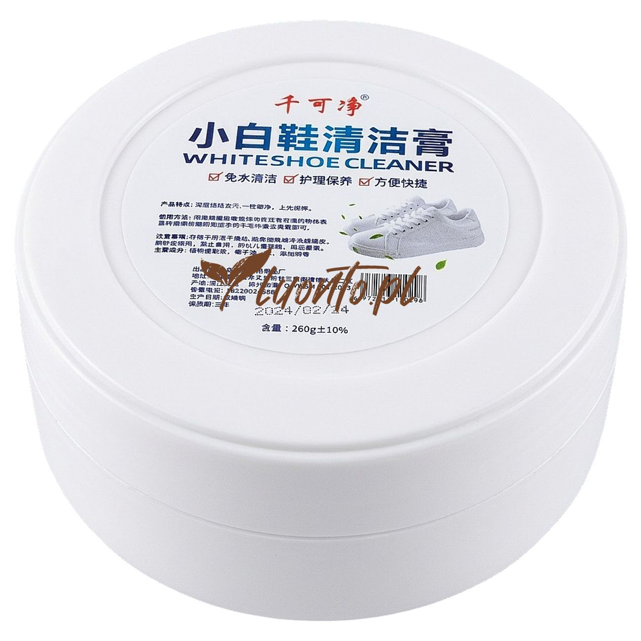 Środek do czyszczenia białych butów 260 g Qian Ke Jinga