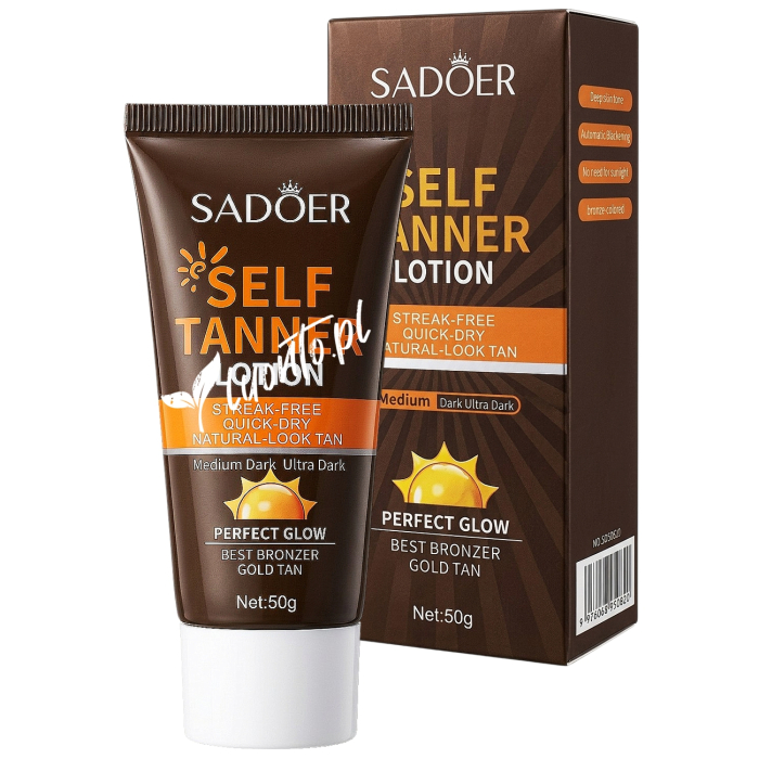 SADOER Balsam Samoopalający do Ciała Perfect Glow Gold Tan Medium 50 g