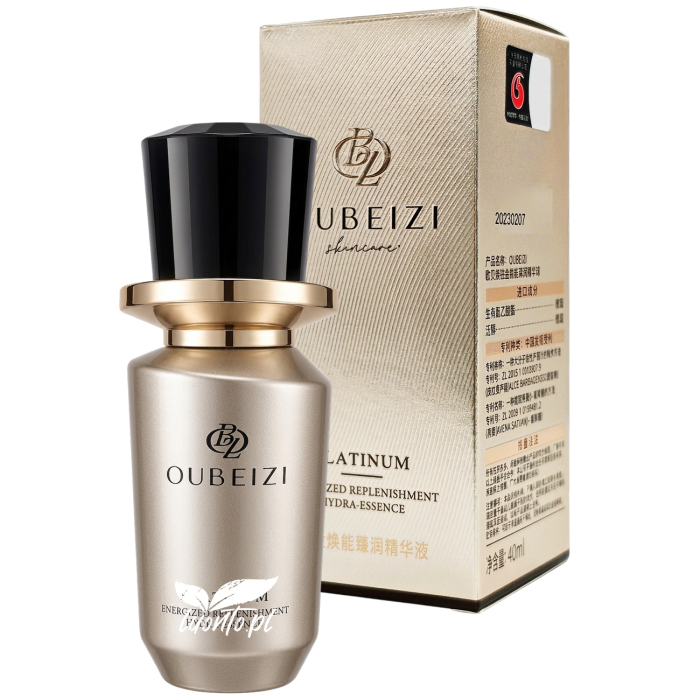 OUBEIZI Platinum Caviar luksusowe esencjonalne serum do twarzy z ekstraktem z czarnego kawioru i peptydami 40ml