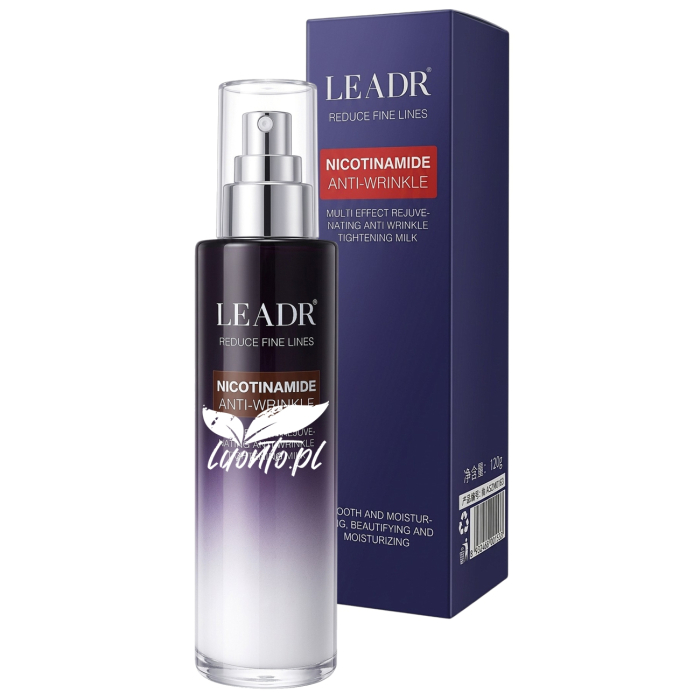 LEADR Nicotinamide Anti-Wrinkle – Ujędrniające mleczko przeciwzmarszczkowe do twarzy z niacynamidem, 120g