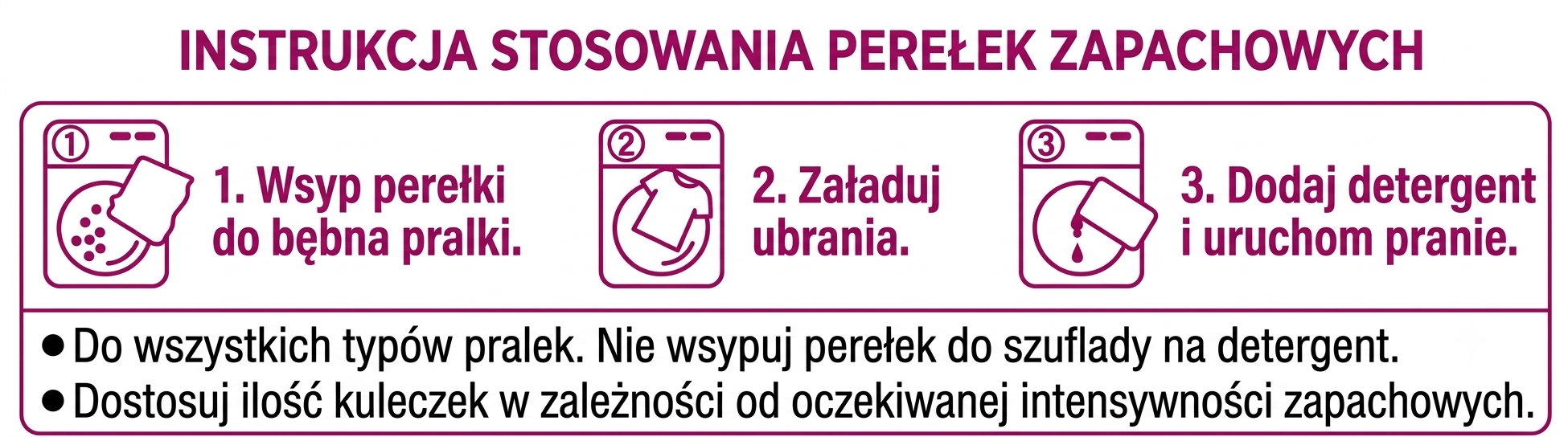 sposob uzycia pereł zapachowych